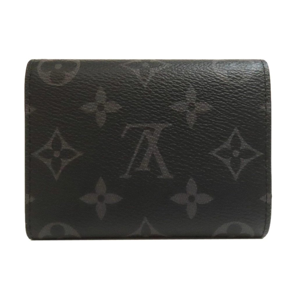 Louis Vuitton Victor Wallet Monogram Wallet Bi fold Canvas Brown